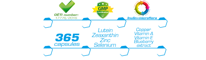 Lutein 30 mg + Zeaxanthin
