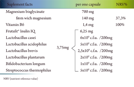 Magnesium Bisglycinate 700 mg + Vitamin B6