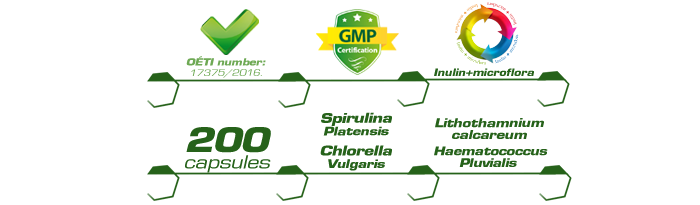 Algae 4 All + Spirulina + Chlorella + Lithothamnium (Sea Algae) + Astaxanthin